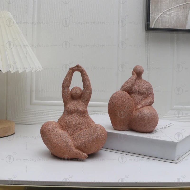 1pc, Sandstone Resin  Chubby W - Home Office Room のレビューと価格