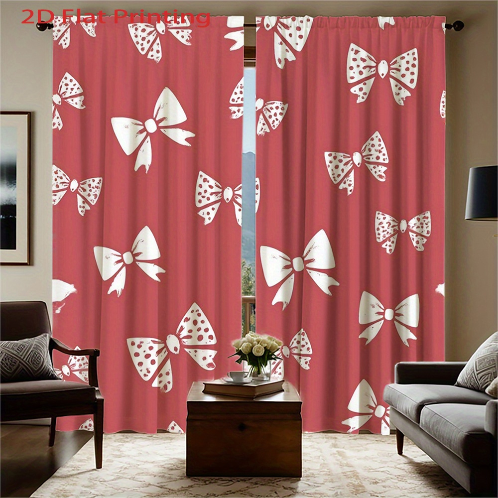 2pcs, 2D Flat Printing Curtain - Home Office Amazon のレビューと価格