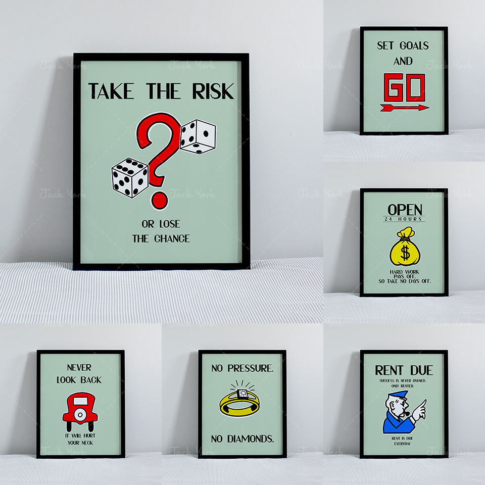 Monopoly Collection Canvas Pai - Home Office York のレビューと価格