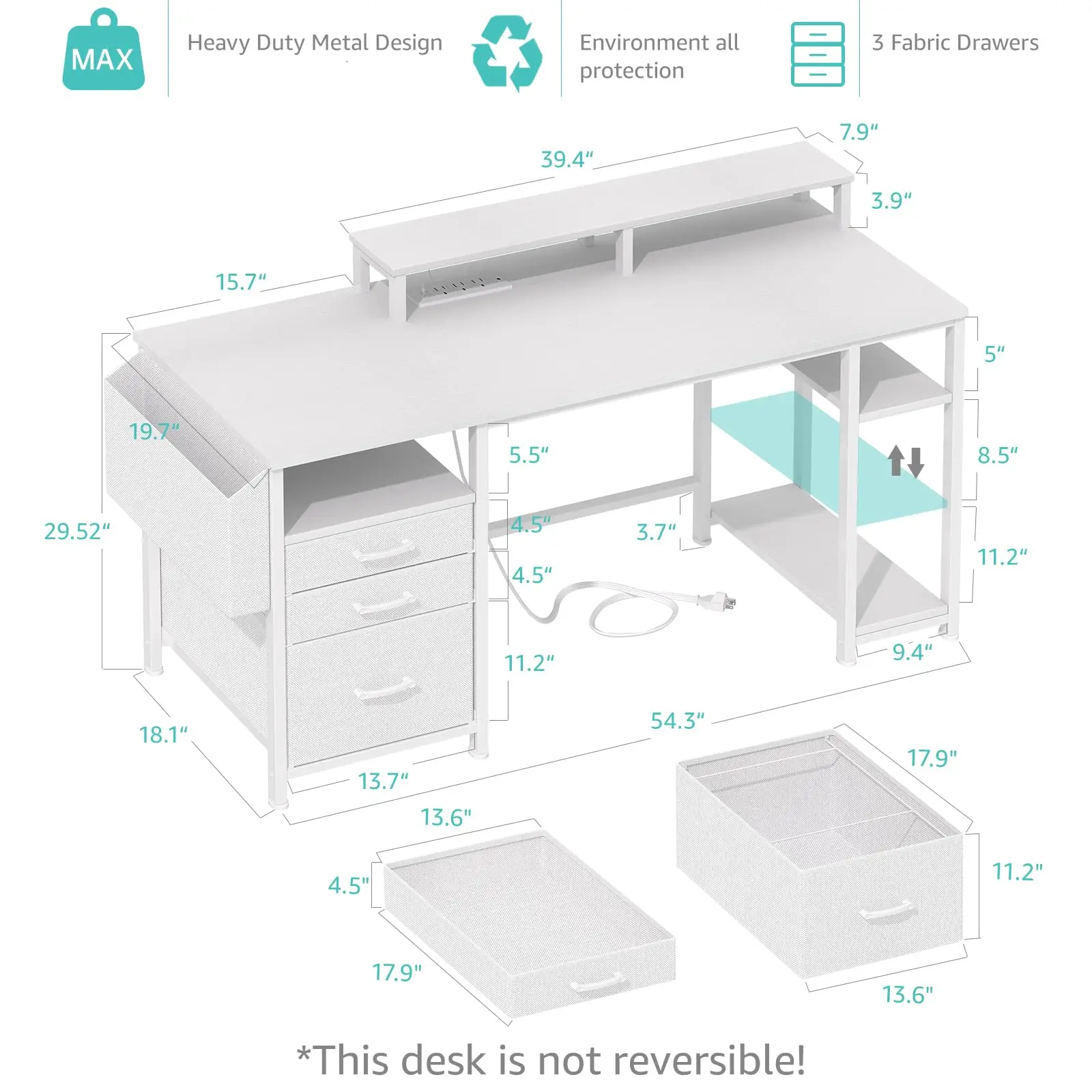 'Hot Sale Computer Desk with L - Home Office Amazon のレビューと価格
