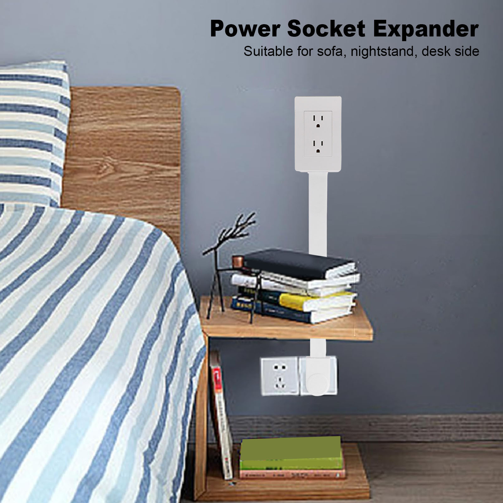 Rotatable Power Strip Flexible - Power Strip Desk のレビューと価格
