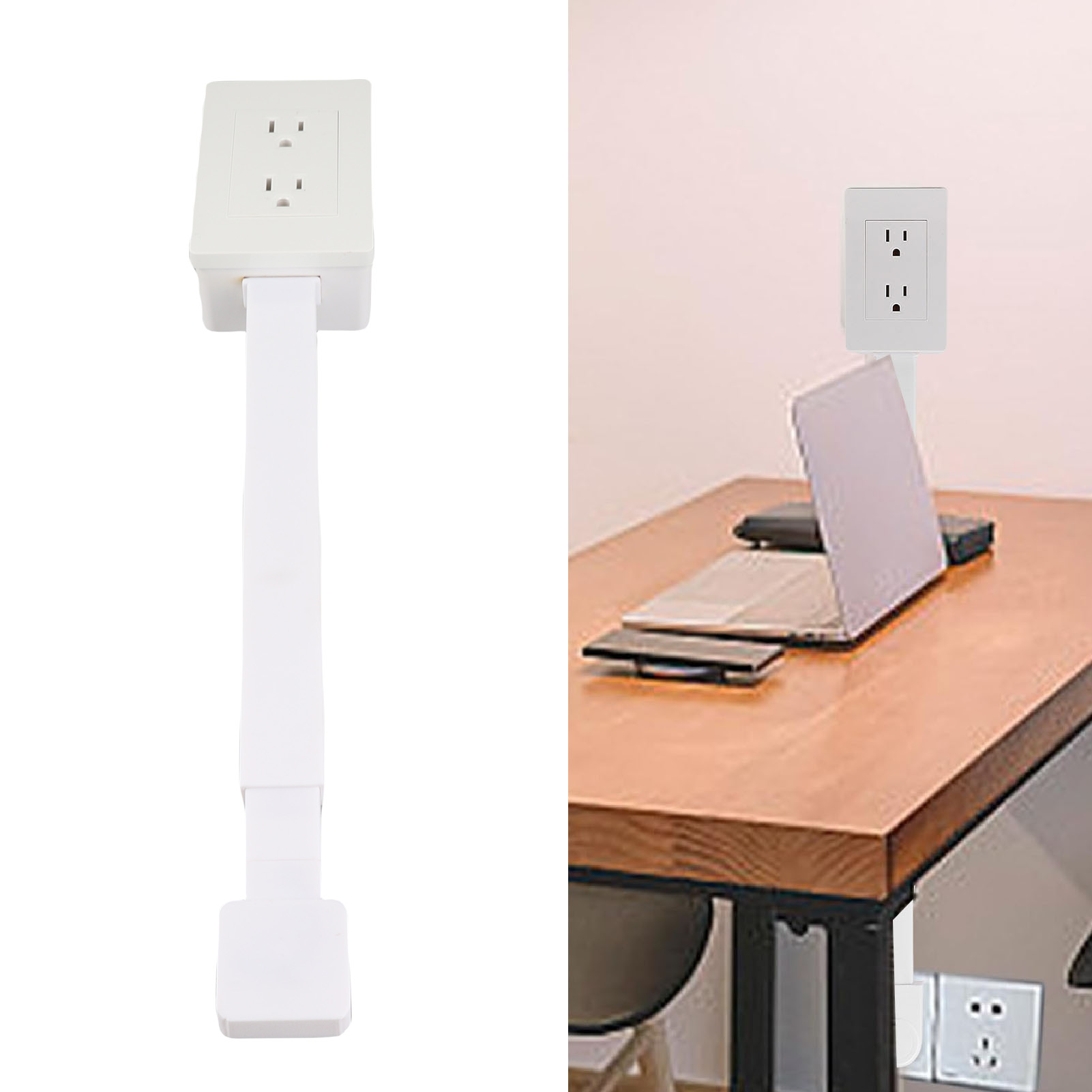 Rotatable Power Strip Flexible - Power Strip Desk のレビューと価格