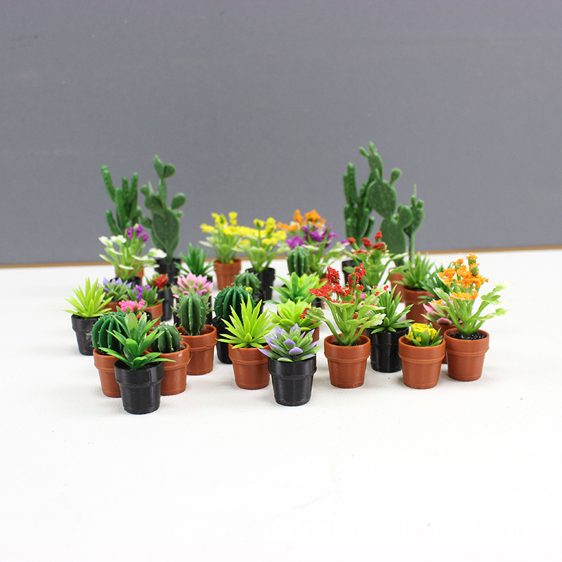 Mini Simulated Plants Cactus S - Plant Desk Mini のレビューと価格
