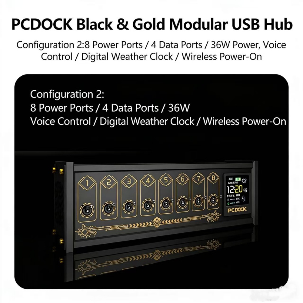 PCDOCK Block USB Desktop Power - Power Strip Desk のレビューと価格