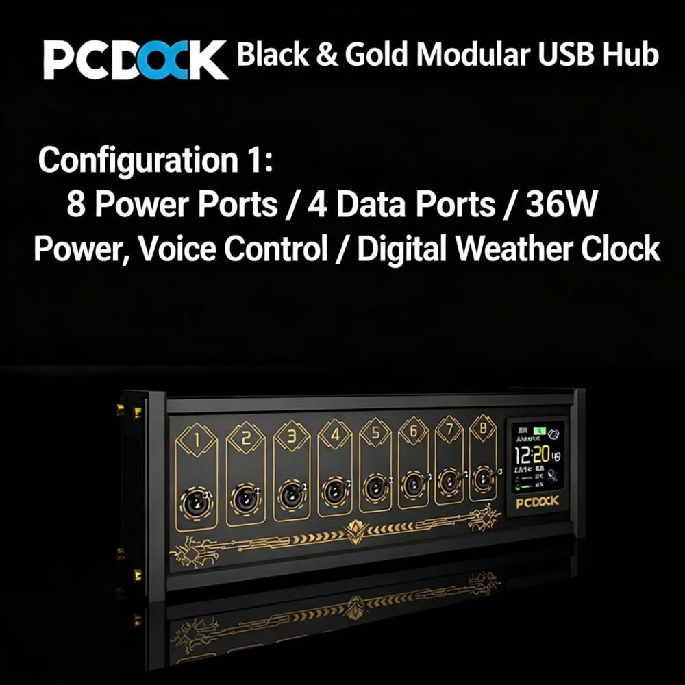 PCDOCK Block USB Desktop Power - Power Strip Desk のレビューと価格