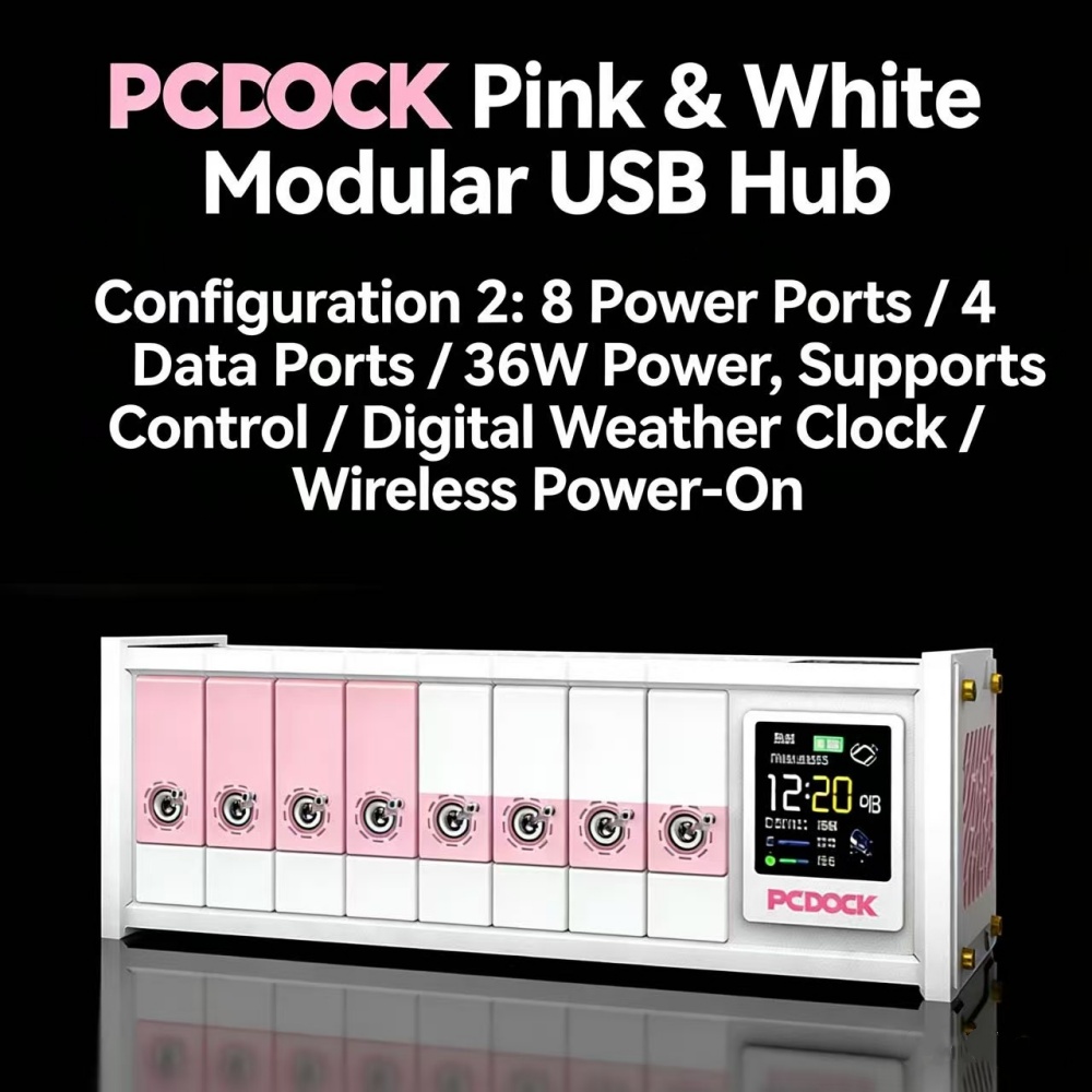PCDOCK Block USB Desktop Power - Power Strip Desk のレビューと価格