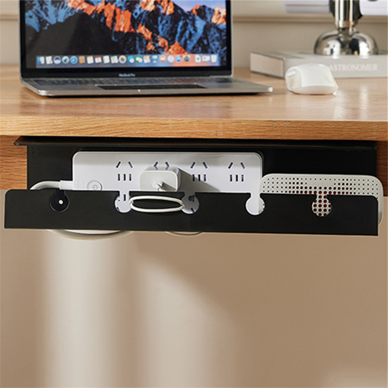 NEW* Under Desk Cable Manageme - Power Strip Desk のレビューと価格