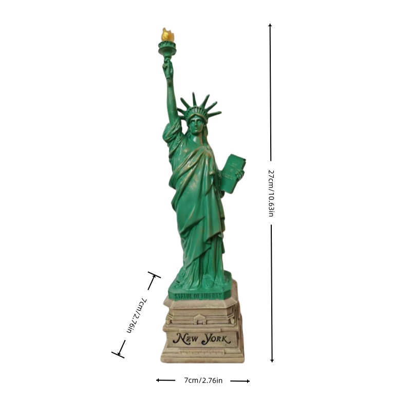 Statue of Liberty resin Statue - Home Office York のレビューと価格