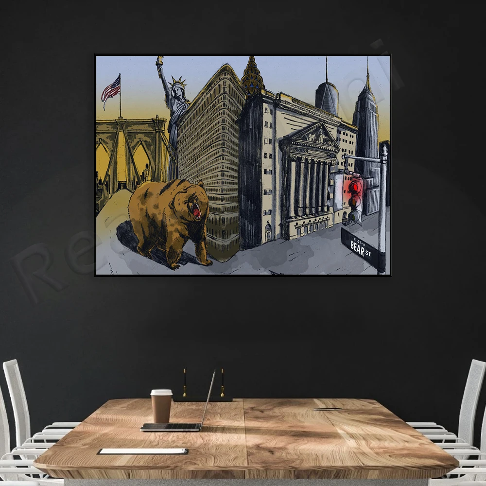 Bear Artwork | New York | Bear - Home Office York のレビューと価格
