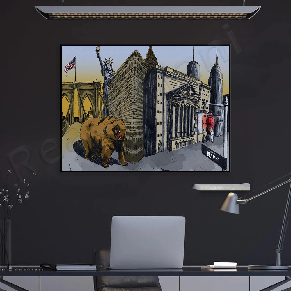 Bear Artwork | New York | Bear - Home Office York のレビューと価格