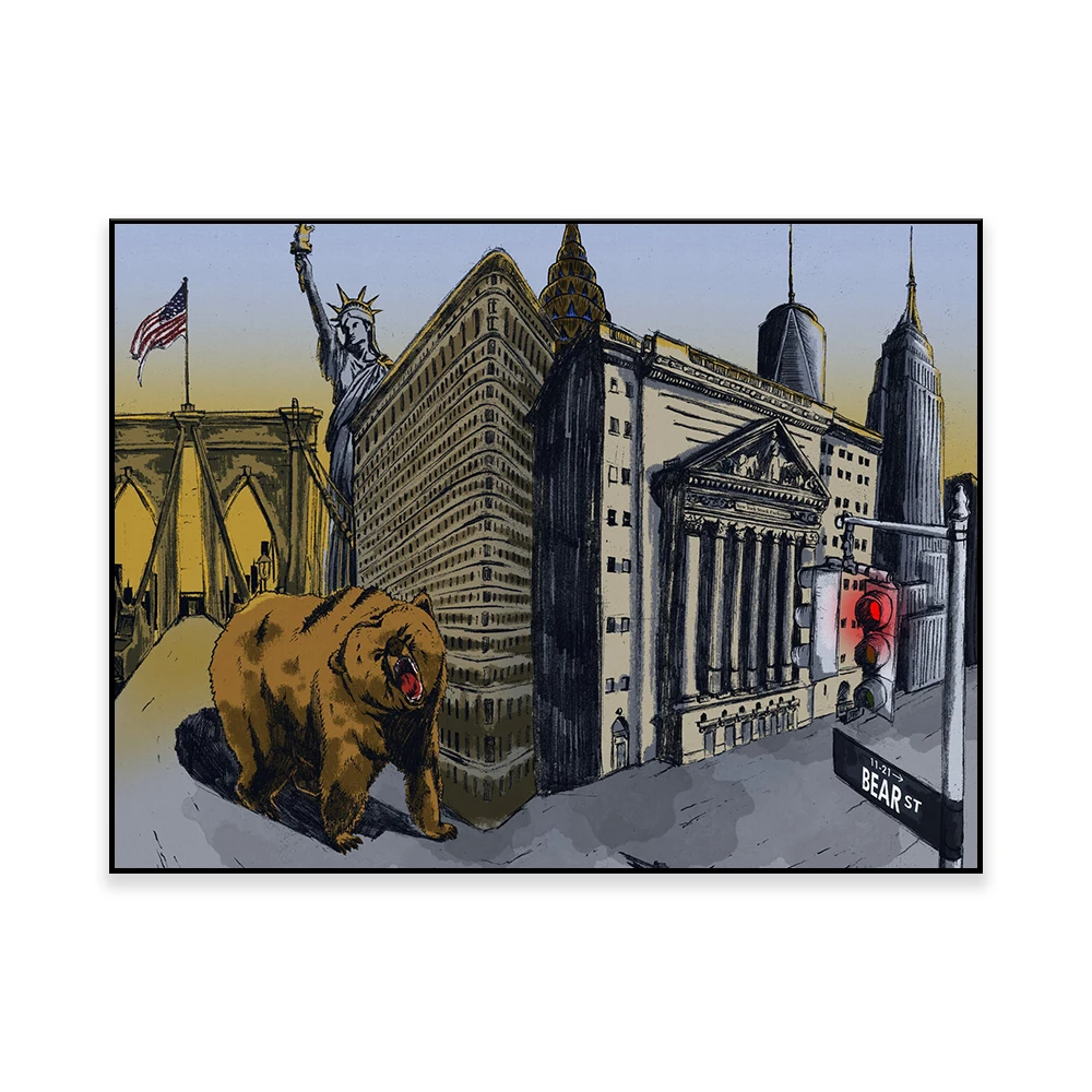 Bear Artwork | New York | Bear - Home Office York のレビューと価格