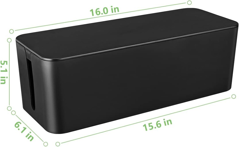 Cable Management Box, Large Co - Power Strip Desk のレビューと価格