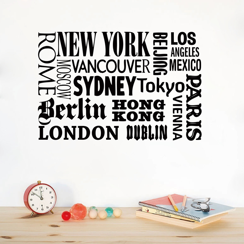 New York London Paris Quote wa - Home Office York のレビューと価格