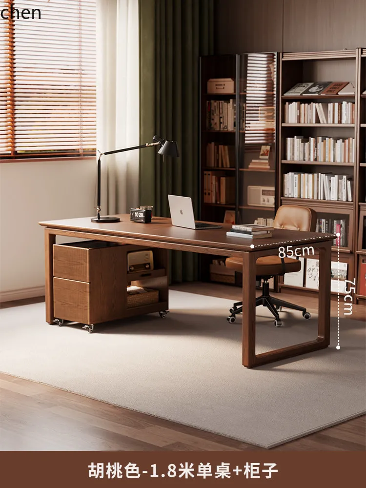 W5.19 Solid Wood Desk Study Ro - Home Office Room のレビューと価格