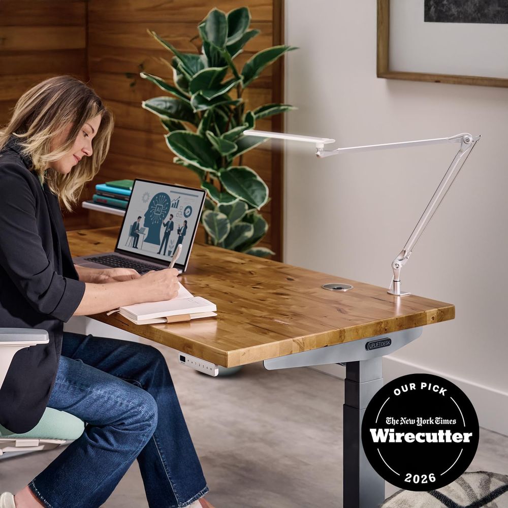 Adjustable 3-Color LED Desk La - Home Office Setup のレビューと価格