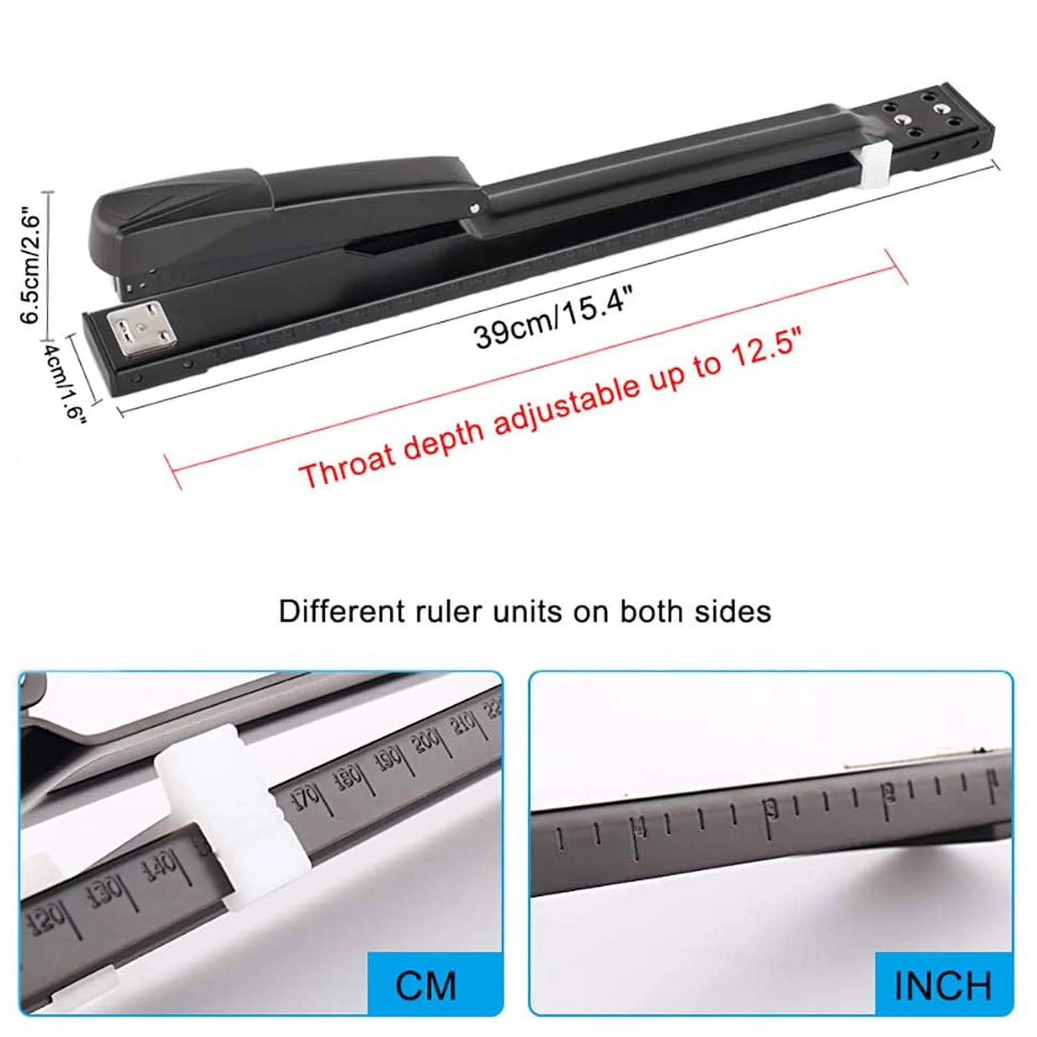 Easily extendable stapler, 20- - Home Office 2024 のレビューと価格