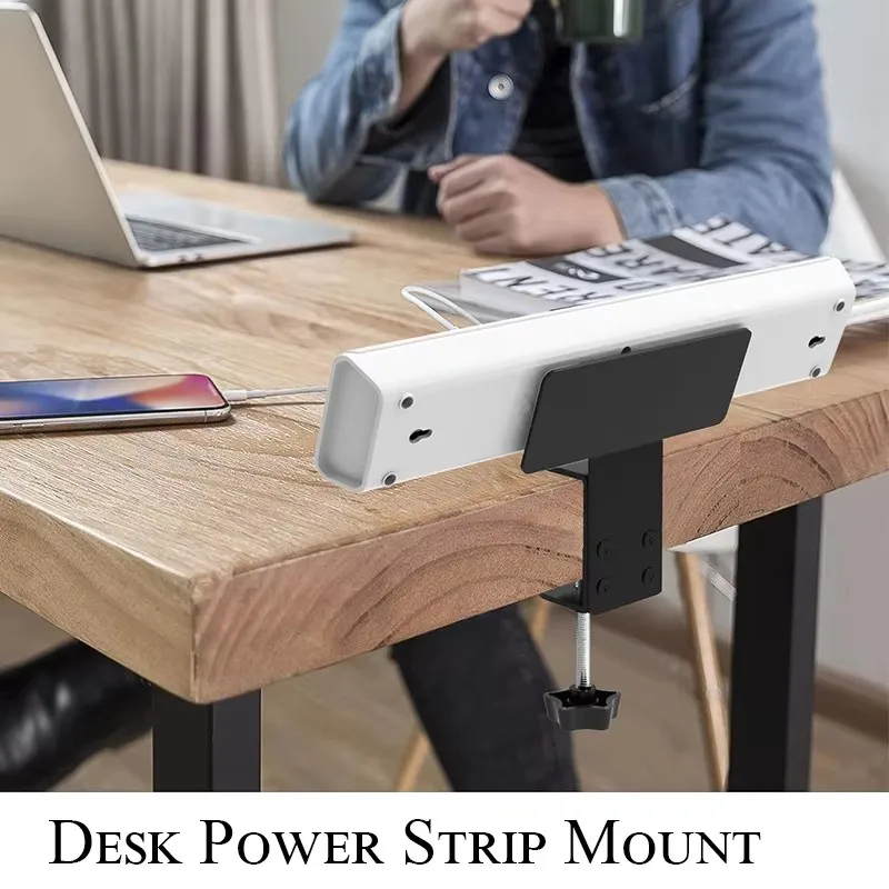 No-Drill Under Desk Power Stri - Power Strip Desk のレビューと価格