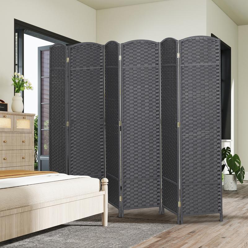 HOMCOM Folding Room Divider Sc - Home Office Room のレビューと価格