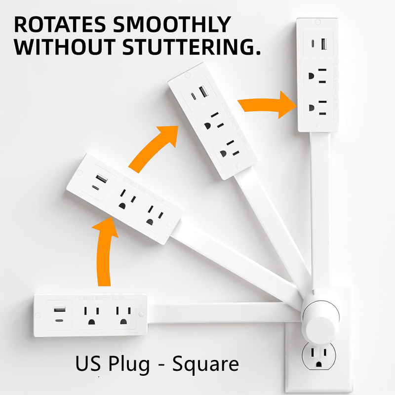 Retractable Socket Rotates Ele - Power Strip Desk のレビューと価格