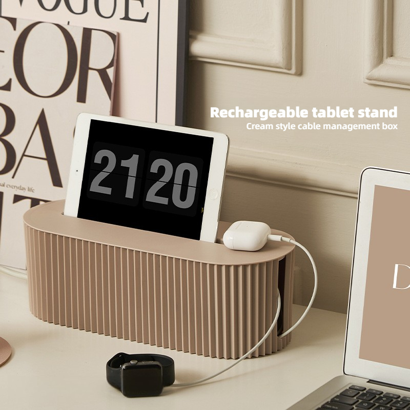 Cable Organizer Box - Hide Wir - Power Strip Desk のレビューと価格