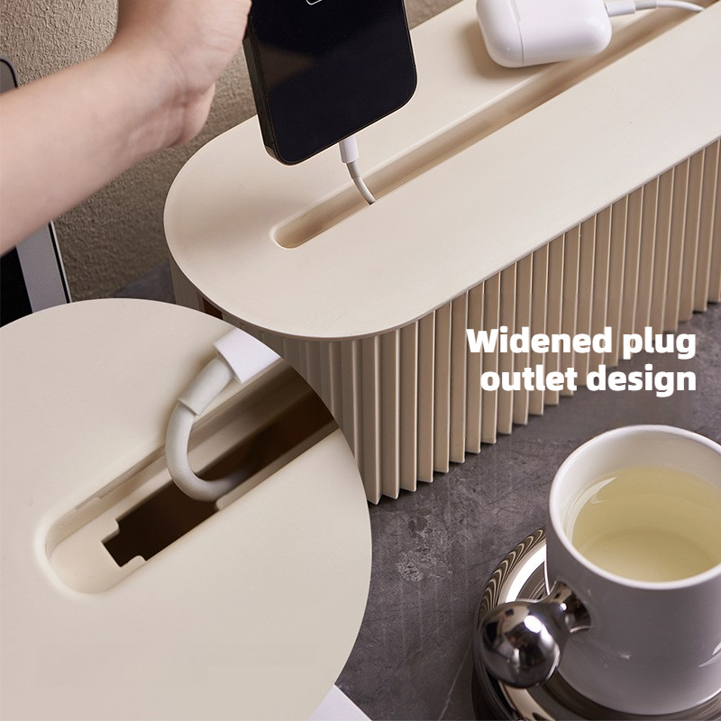 Cable Organizer Box - Hide Wir - Power Strip Desk のレビューと価格