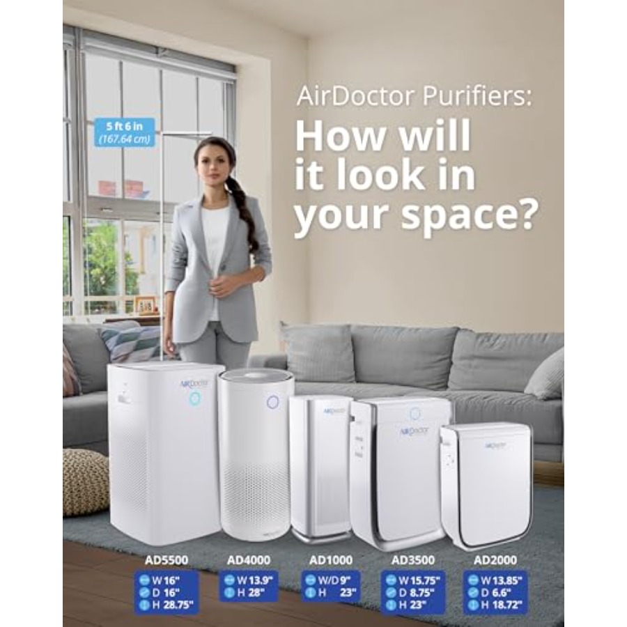 AD1000 HEPA Air Purifier for g - Home Office Room のレビューと価格